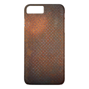Rusted Check Plate iPhone 7 Plus Case