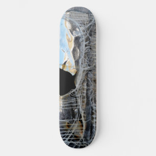 "Rusted Chrome & Old Duct Tape" Skateboard