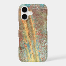 Rusted copper phone case