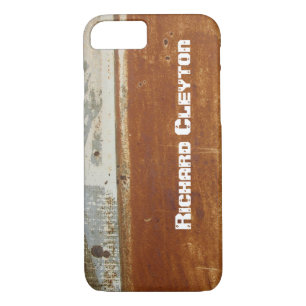 Rusted corroded metal, texture custom iPhone 8/7 case