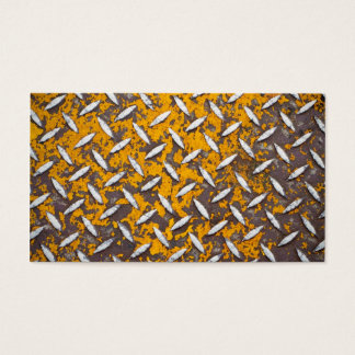 Rusted Diamond Plate Metal