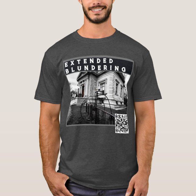 Rusted Emphasis B.W. Extended Blundering shirt (Front)
