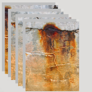 Rusted Grey Concrete Wall Urban Scrapbook pape