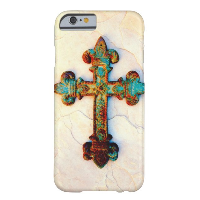 Rusted Iron Cross iPhone 6 case (Back)