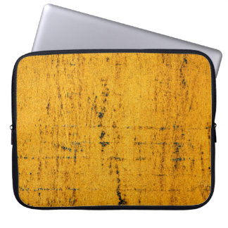Rusted Iron, Metal Texture Background. Laptop Sleeve
