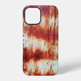 Rusted metal, textured background. iPhone 12 case