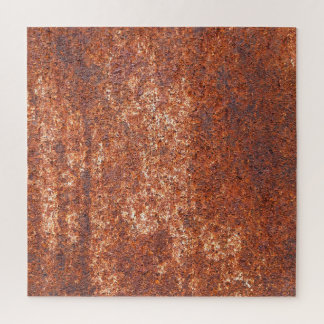 Rusted steel texture, abstract background. jigsaw puzzle