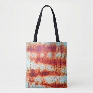 Rusted texture tote bag