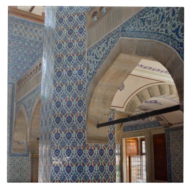 Rustem Pasha Mosque in Istanbul Tile (Front)