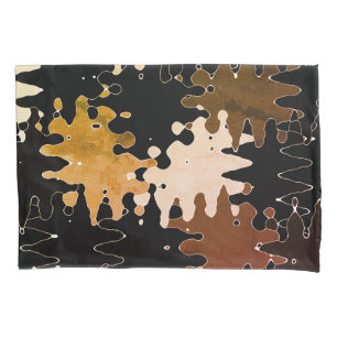 Rustic Abstract Art Pillowcase