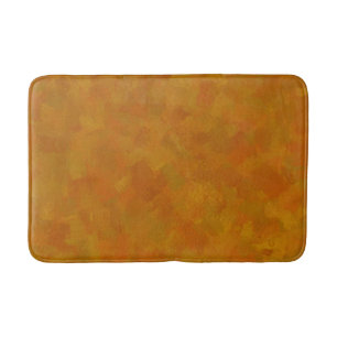 Rustic Abstract Modern Contemporary Geometric Art Bath Mat
