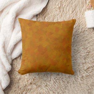 Rustic Abstract Modern Contemporary Geometric Art Cushion