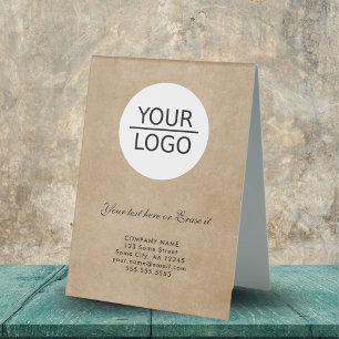 Rustic Add Logo Custom Text Company Promotion 