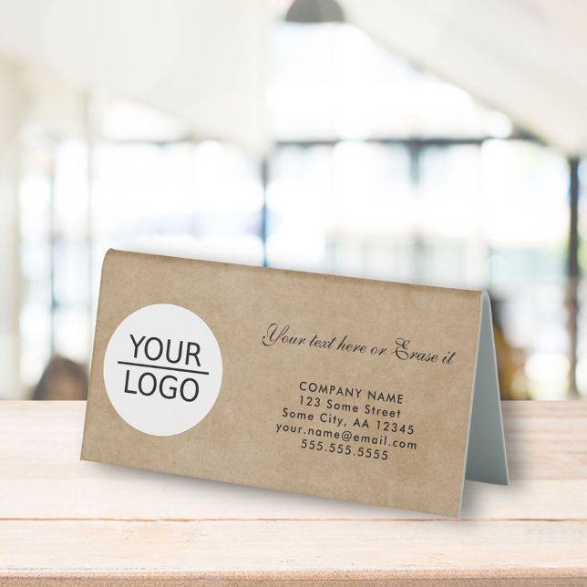 Rustic Add Logo Custom Text Company Promotional (Creator Uploaded)