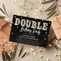 Rustic Adult Double Birthday Party