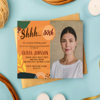 Rustic Adult Surprise 30th Birthday Party Photo