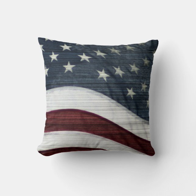 Rustic Americana Pillow (Front)