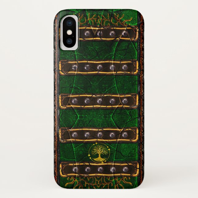 Rustic Antique Ancient Renaissance Tome 2a Case-Mate iPhone Case (Back)