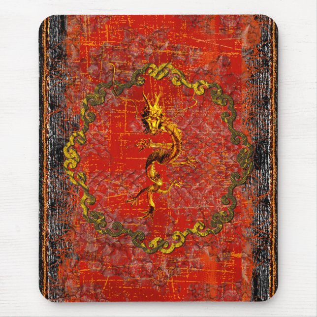 Rustic Antique Ancient Renaissance Tome 3 Mouse Mat (Front)