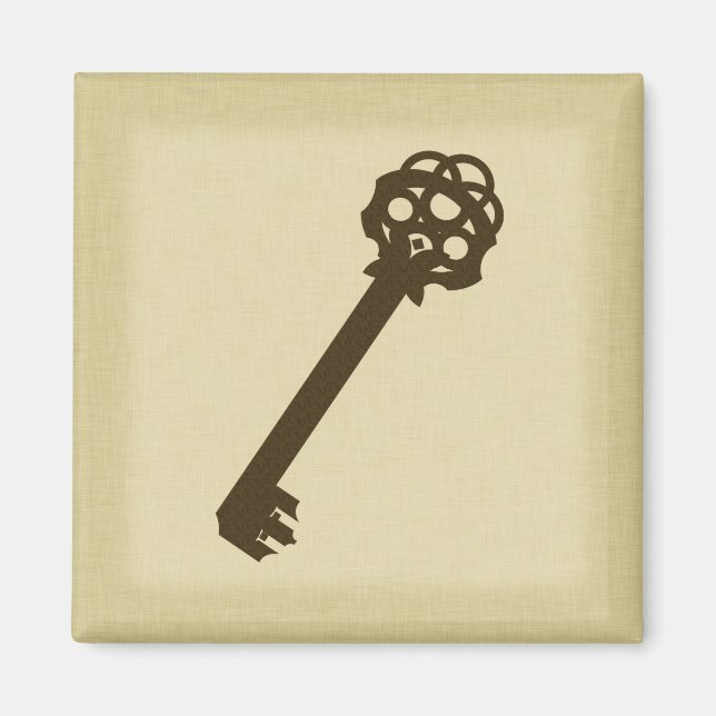 Rustic Antique Key Magnet (Front)