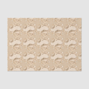 Rustic Antique Musical Notes Tissue Paper