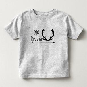 Rustic Antler Big Brother Shirt