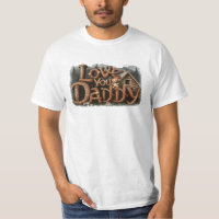 *~* Rustic AP86 LOVE YOU DADDY Father Gift