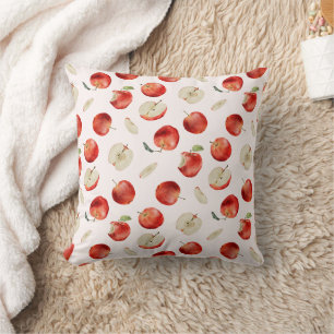 Rustic Apples Pattern Cushion