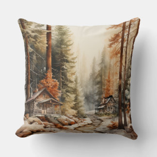 Rustic Autumn Cushion