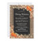 Rustic Autumn Fall Invites | Wood Barn Wedding