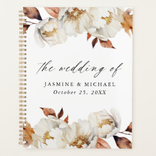 Rustic Autumn Floral Wedding Planner