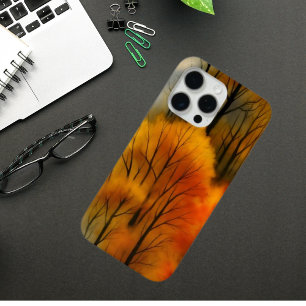 Rustic Autumn Forest - Fall Watercolor iPhone 15 Pro Max Case