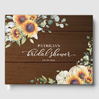 Rustic Autumn Pumpkin Sunflower Bridal Shower
