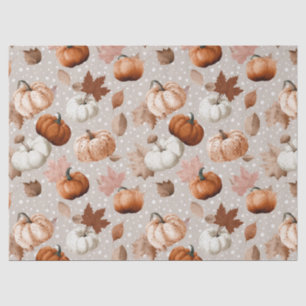 Rustic Autumn Pumpkins & Fall Leaves (2) Tissue Paper