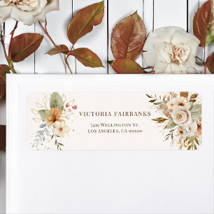 Rustic Autumn Roses Botanical