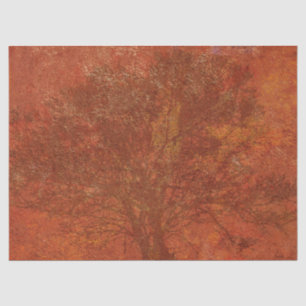 Rustic Autumn Texture Rust Tree Decougage Tissue Paper