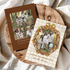 Rustic Autumn Wreath with Bow 4 Photo Thanksgiving