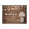 Rustic Baby's Breath Mason Jar Lights Thank You