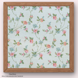 Rustic background flourish for decoupage artwork tissue paper