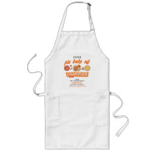Rustic Bake Off Pumpkin Pie Competition Champion Long Apron