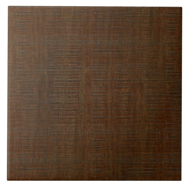 Rustic Bamboo Wood Grain Texture Look Tile (Front)