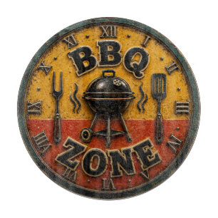 Rustic Barbecue Outdoor Kitchen & Man Cave Gift Cutting Board