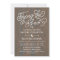 Rustic Bark Wedding Invitations