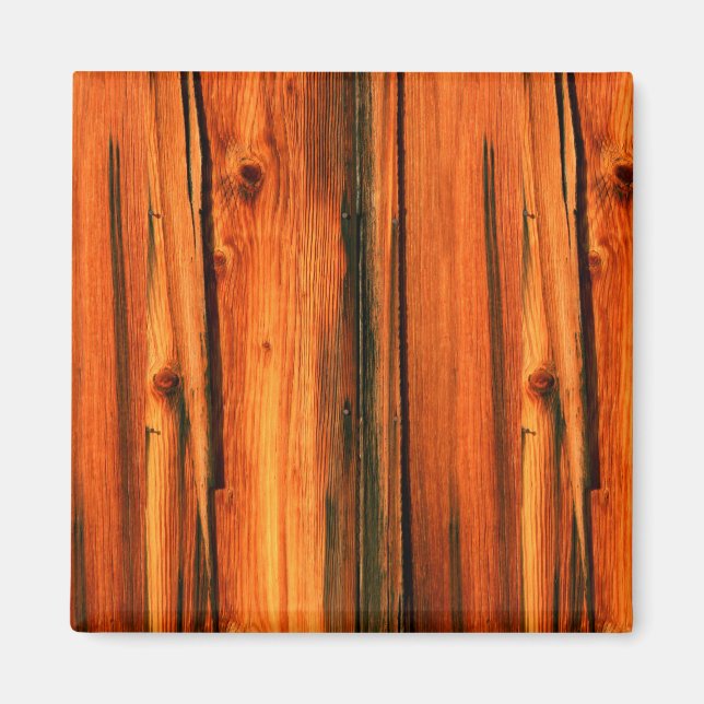 rustic barn boards magnet (Front)