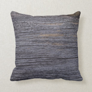 Rustic  Barn Farm House Wood Grain Cushion