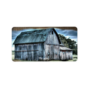 Rustic Barn Label