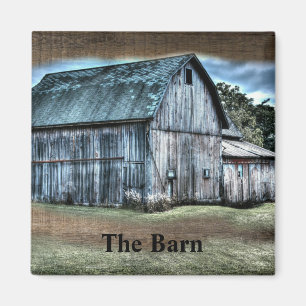 Rustic Barn Magnet