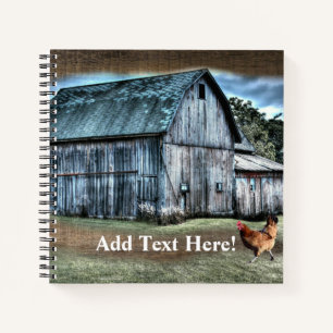 Rustic Barn Notebook