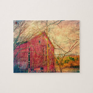 Rustic Barn Ohio Jigsaw Puzzle