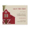 Rustic Barn Save The Date Card